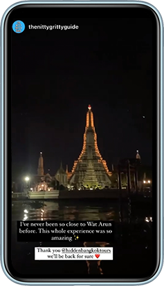 canal boat trip bangkok